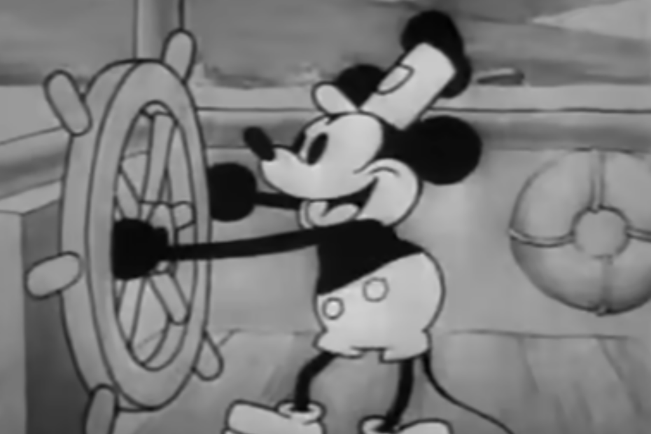 Steamboat Willie, in the Public Domain